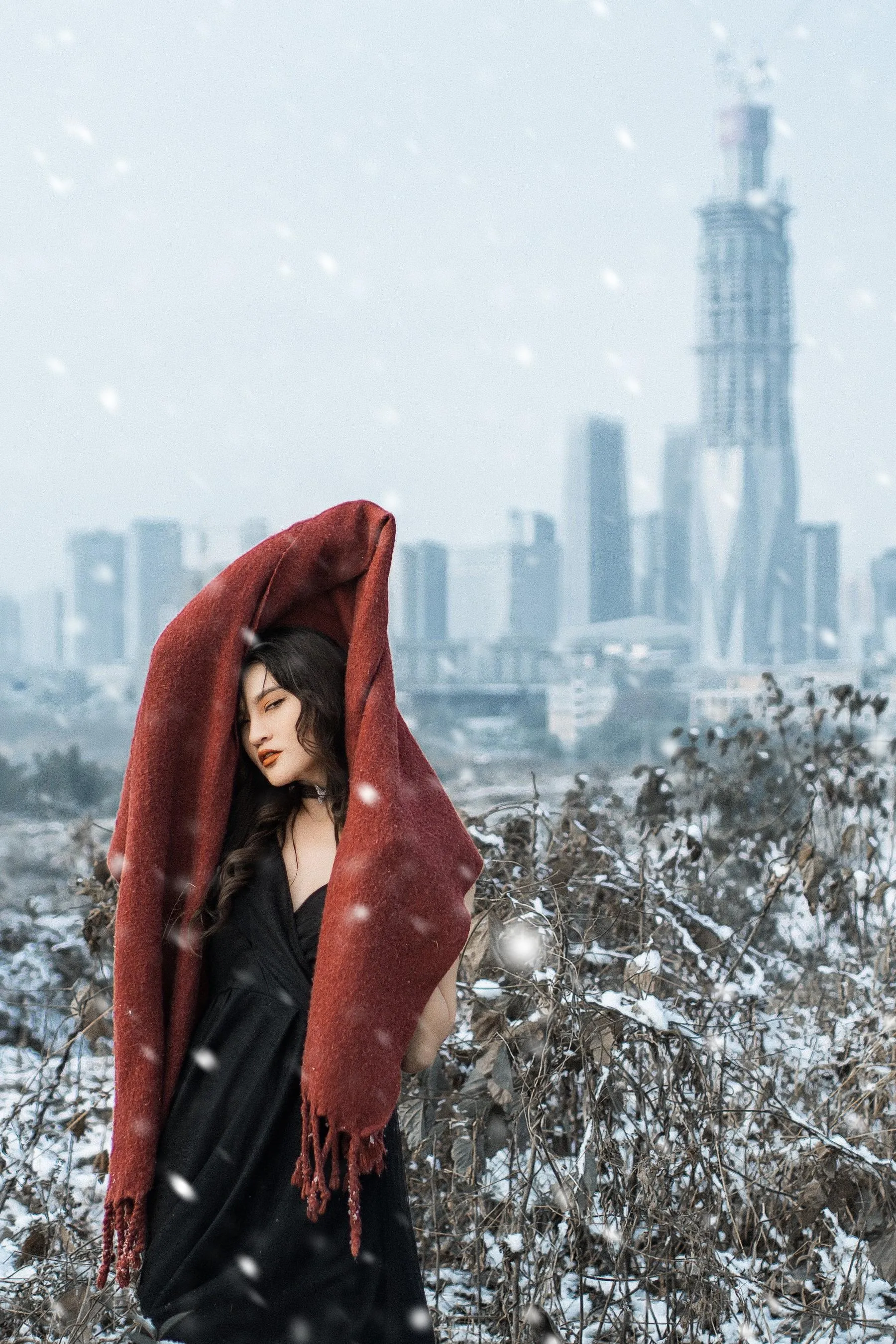 [YITUYU艺图语]2021.12.29 THE SNOW CITY 翠花儿 [23P]插图